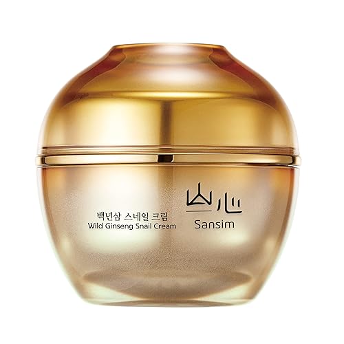 Miniatura 2 de Sansim Juego de crema de caracol de ginseng salvaje EGF antienvejecimiento para piel dañada
