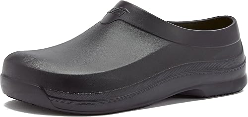 Avia Flame Zuecos para Hombre, Zapatos Antideslizantes para Hombres Servicio de Alimentos, Zapatos Antideslizantes para Restaurante y Chef para