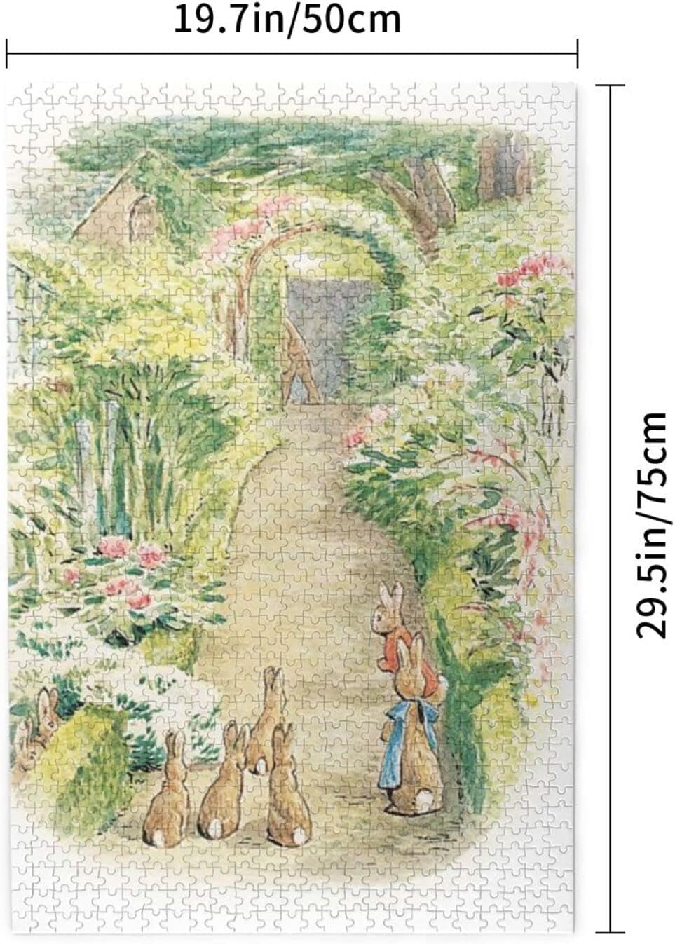ピーターラビット ジグソーパズル 1000ピース 木製ピース 親子パズル 大人用 子供や友達へのプレゼントにいいです 21a W新作 送料無料