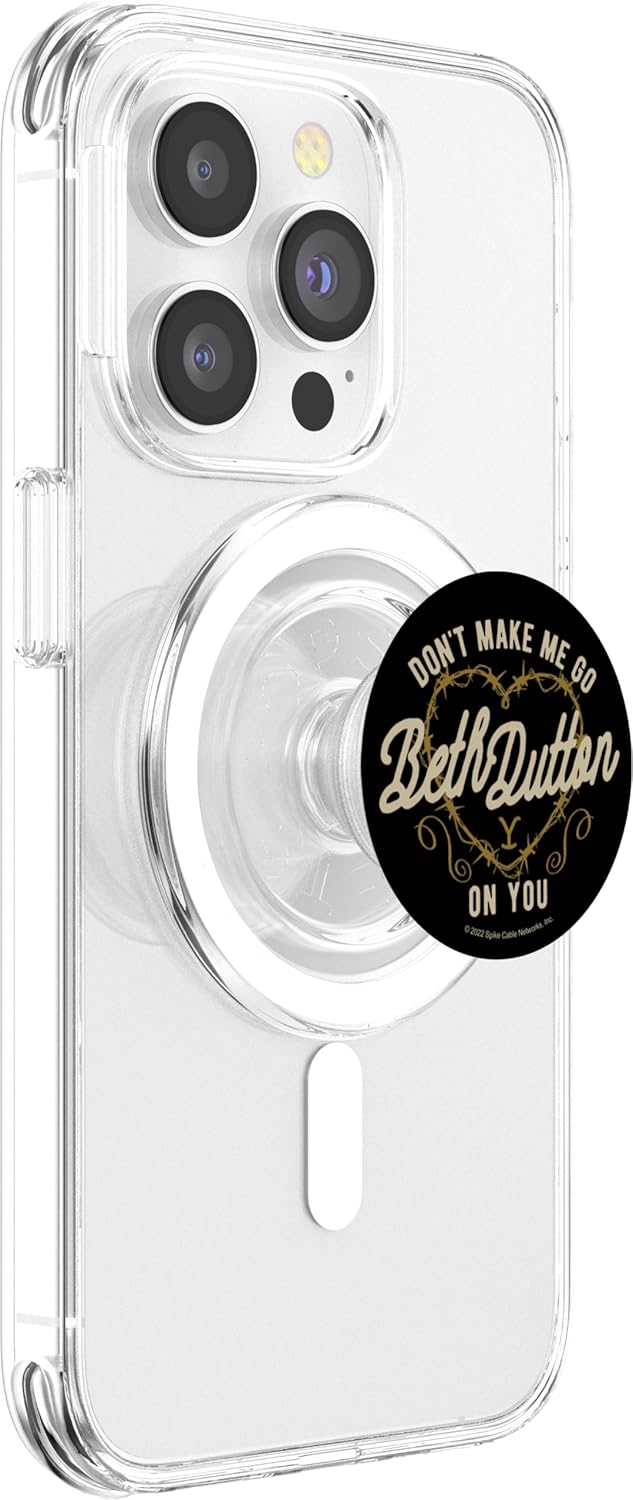 Yellowstone Valentine's Day Centered Beth Dutton PopSockets MagSafe PopGrip for iPhone