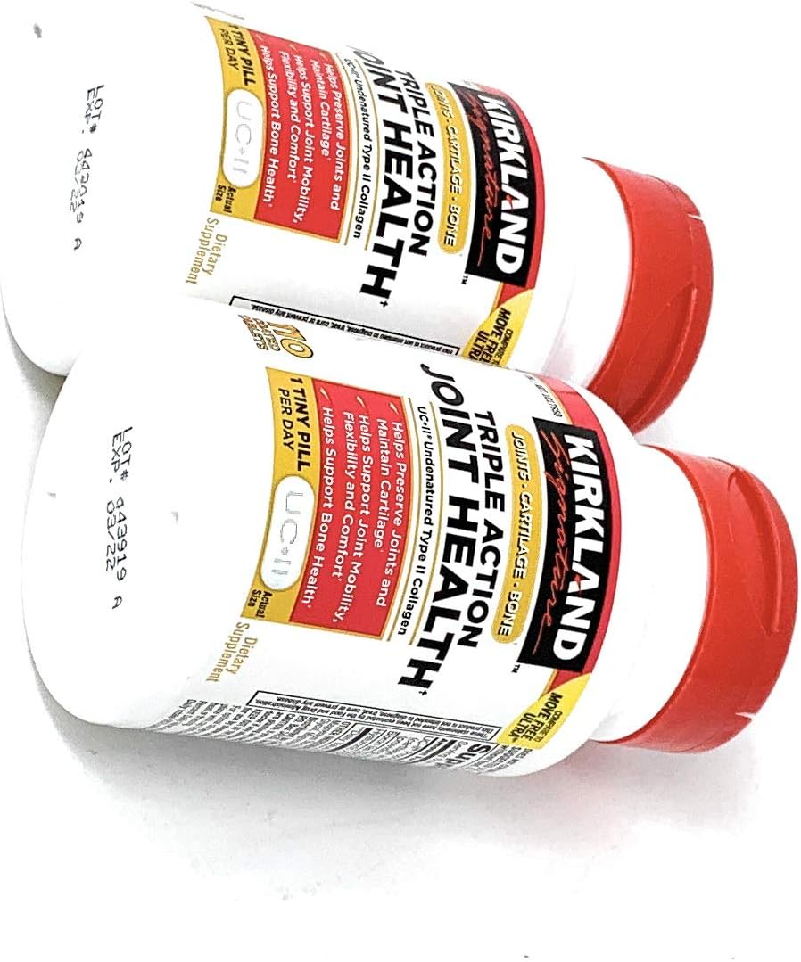 Buy Kirkland Signature Triple Action Joint Health, UC•ll Undenatured Type II Collagen, Boron