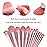 Koccido Makeup Brushes 22 Pcs Makeup Kit,Foundation Brush Eyeshadow Brush Make up Brushes Set (Pink, 22 Piece Set)
