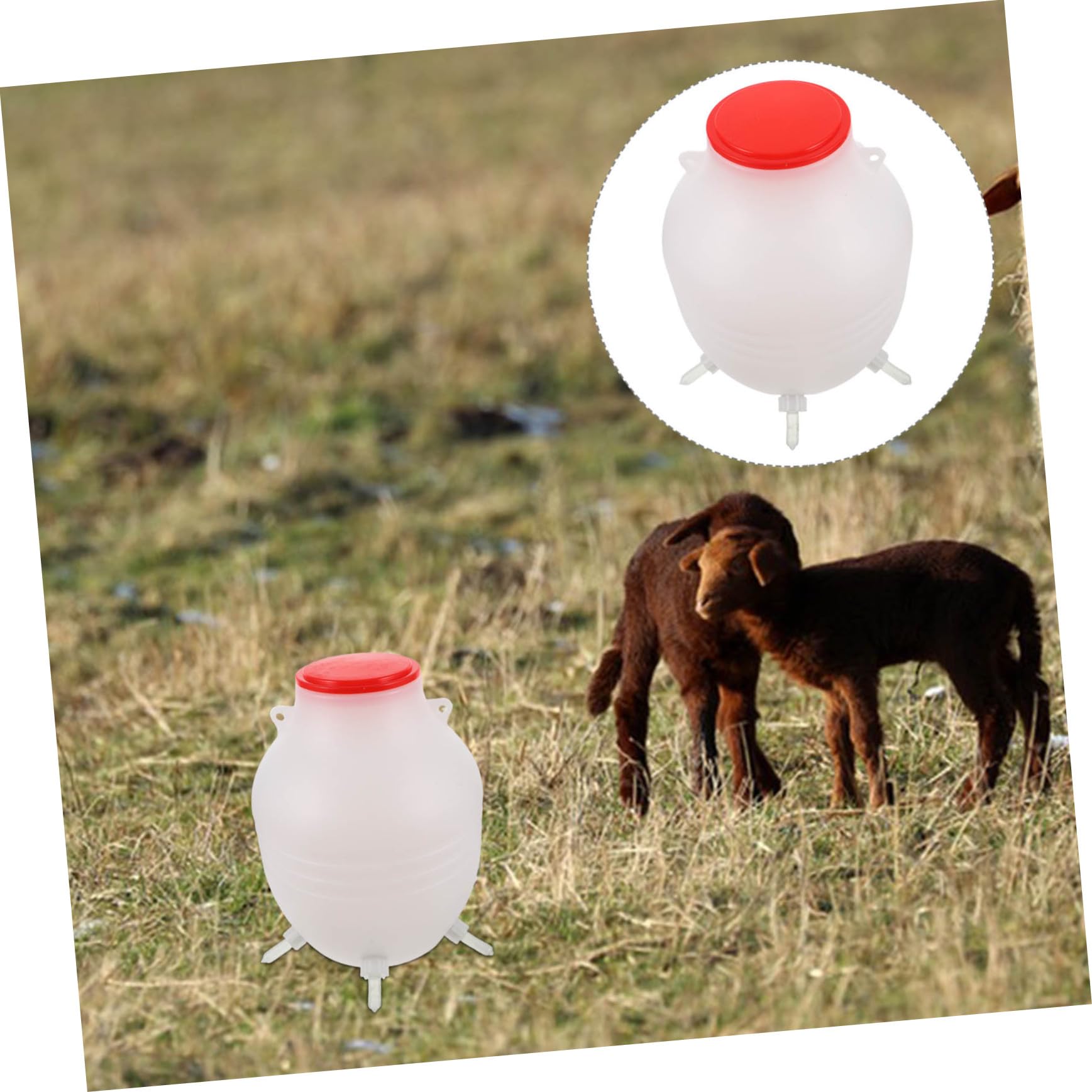 BESPORTBLE Biberon Per Agnelli e Capre Dispositivo Alimentazione Biberon Latte Agnello Latte Capra Animali Per Allevamento