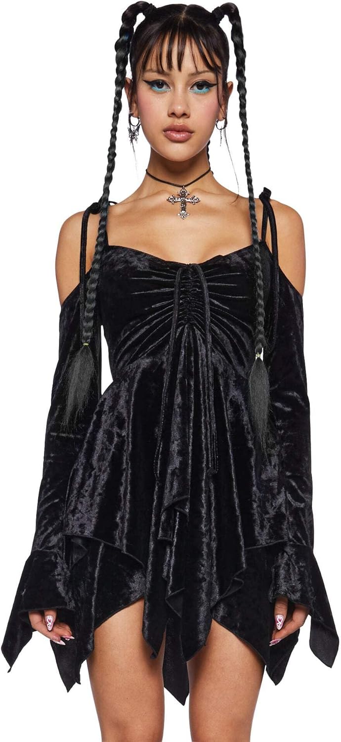 Dolls Kill F is for Fairies Handkerchief Dress by Current Mood Perfect for Fairycore Fashion