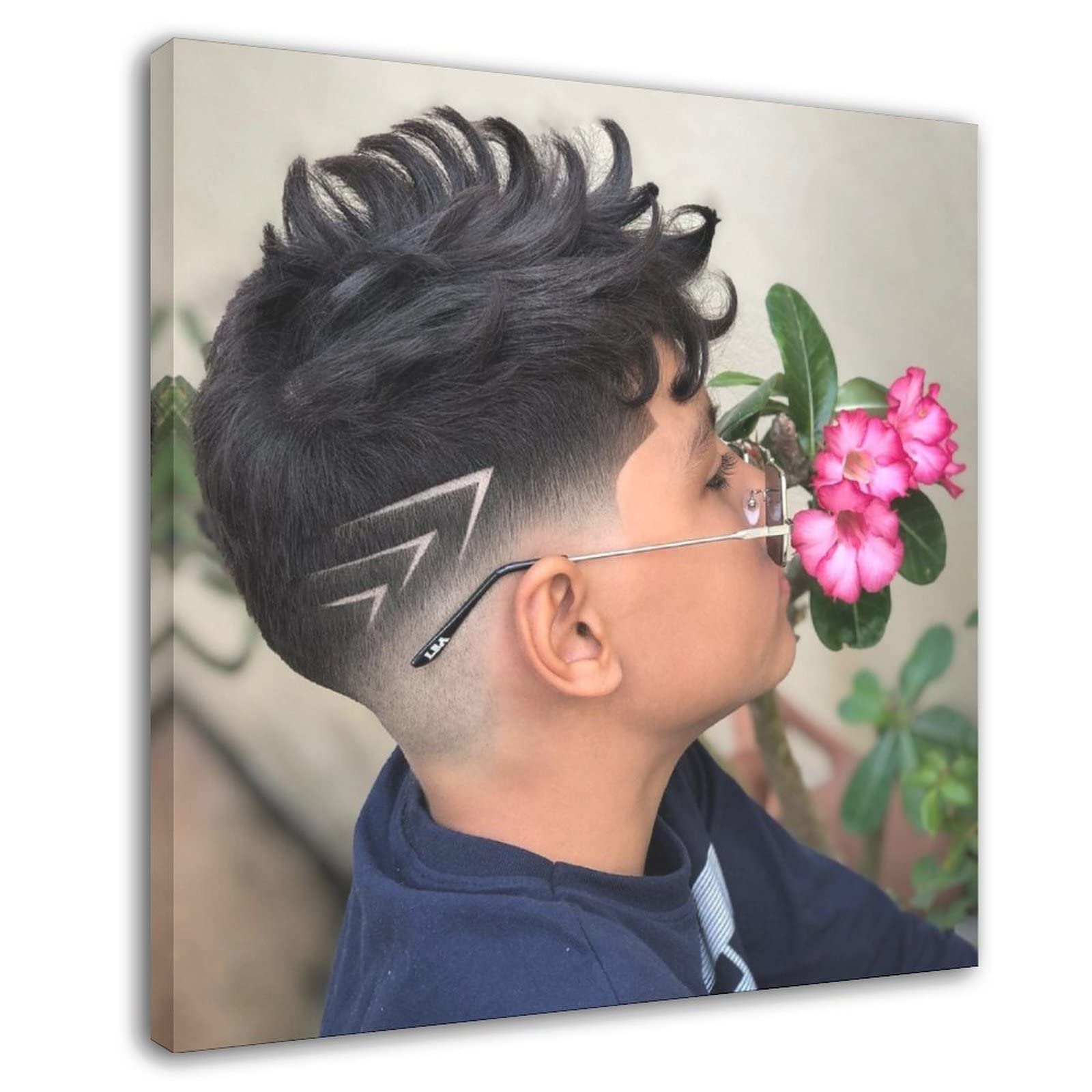 Amazon.com: Have A Haircut Hair Barbershop Poster 2022 Men's Short Hair  Gradient Hairstyle Canvas Poster Wall Art Decor Print Paintings for Living  Room 24x24inch(60x60cm) Frame-Style: Posters & Prints