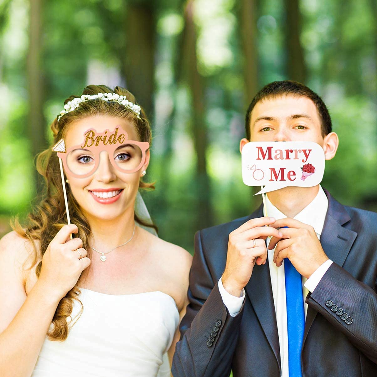 Amazon.co.jp: フォトプロップス結婚式撮影小道具ウェディング二次会