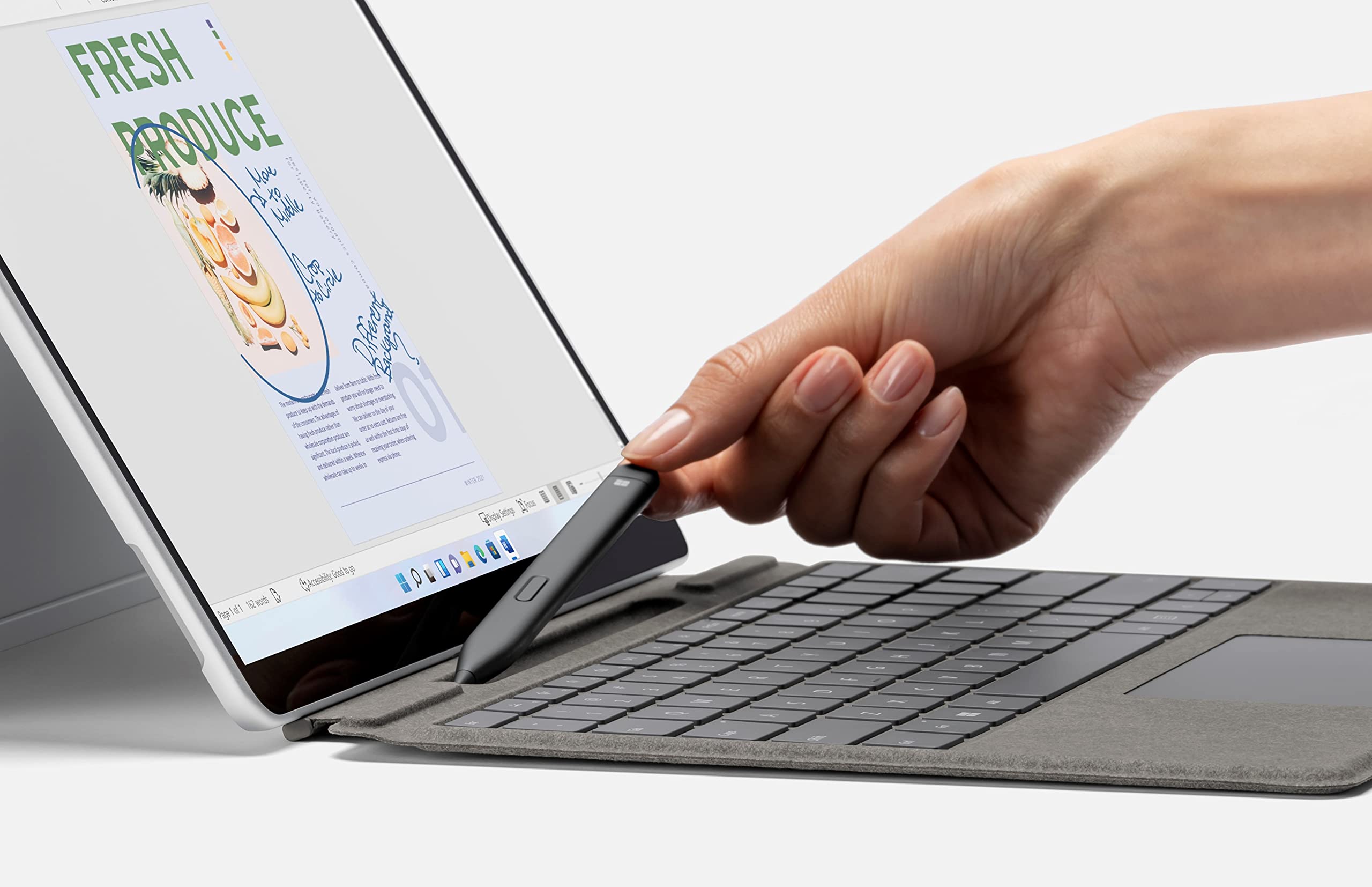 Microsoft Surface Pro 8 Ordinateur Portable 13'' Tactile 8 Go RAM 128 Go SSD Intel Core i5 Windows 11 Platine Reconditionné