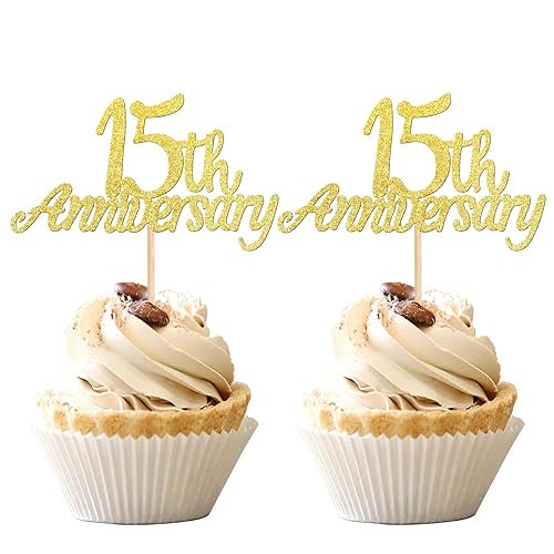 Miniatura 9 de 24 piezas de decoración de cupcakes con purpurina para 18 años, número 18, para 18 años, bodas, aniversarios, fiestas de cumpleaños, suministros de