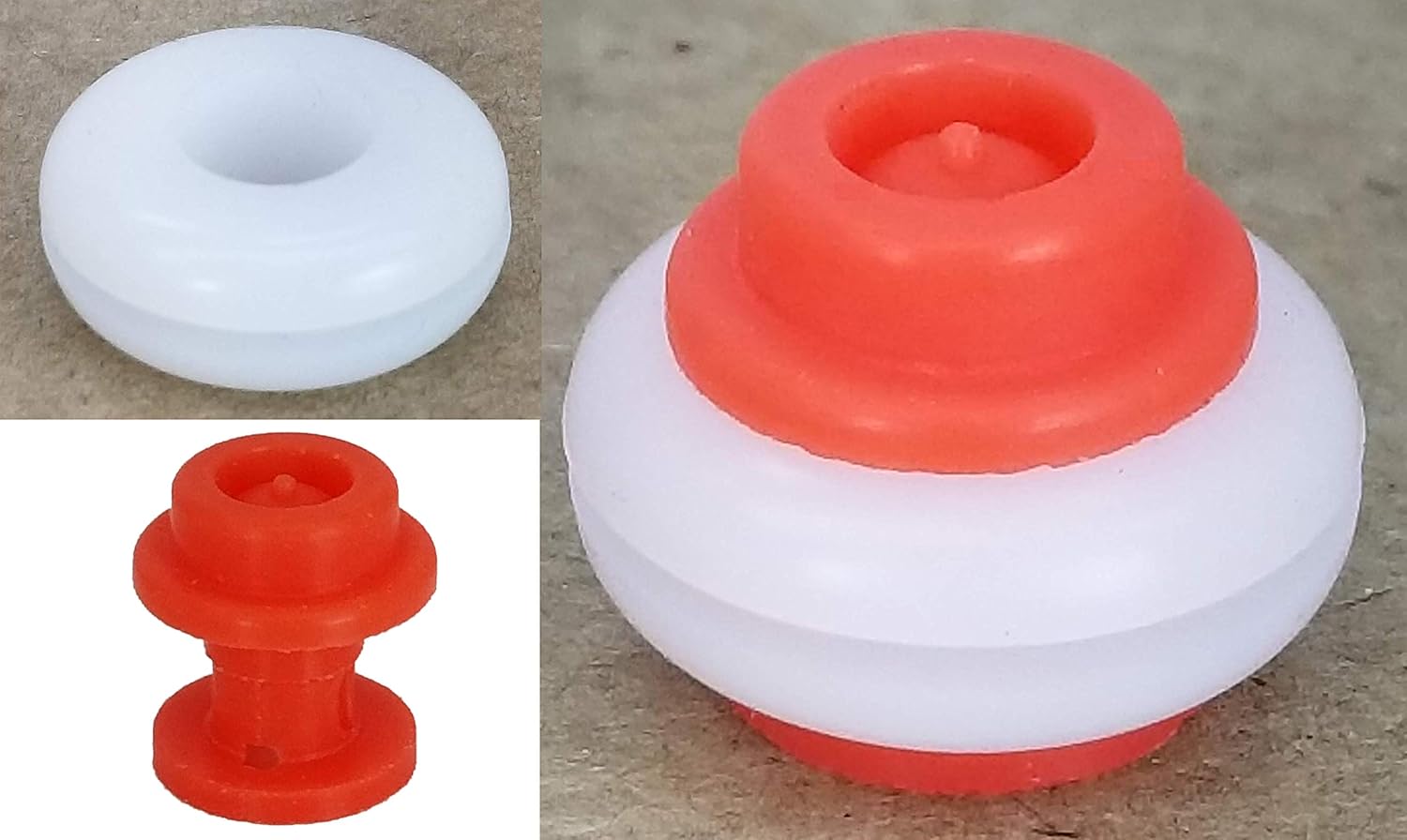 144 Sets QRP Occupare Vita Fermentation Grommets and Silicone Waterless Airlocks