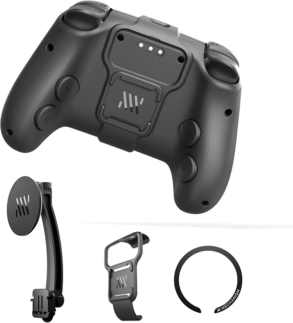 Soporte Basegrip para Control Steam con Montaje para Teléfono | Conecta Fácilmente Cualquier iPhone o Android para Transmitir, Chatear y Jugar a tu Manera | Accesorios de Montaje Ultra Seguros para Control Steam