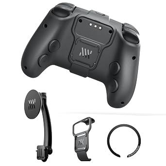 Mechanism Basegrip for Steam Controller Phone Mount Bundle | Easily Connect Any iPhone or Android Device to Stream, Chat & Play Your Way | Ultra Secure Phone Mount Accessories for Steam Controller