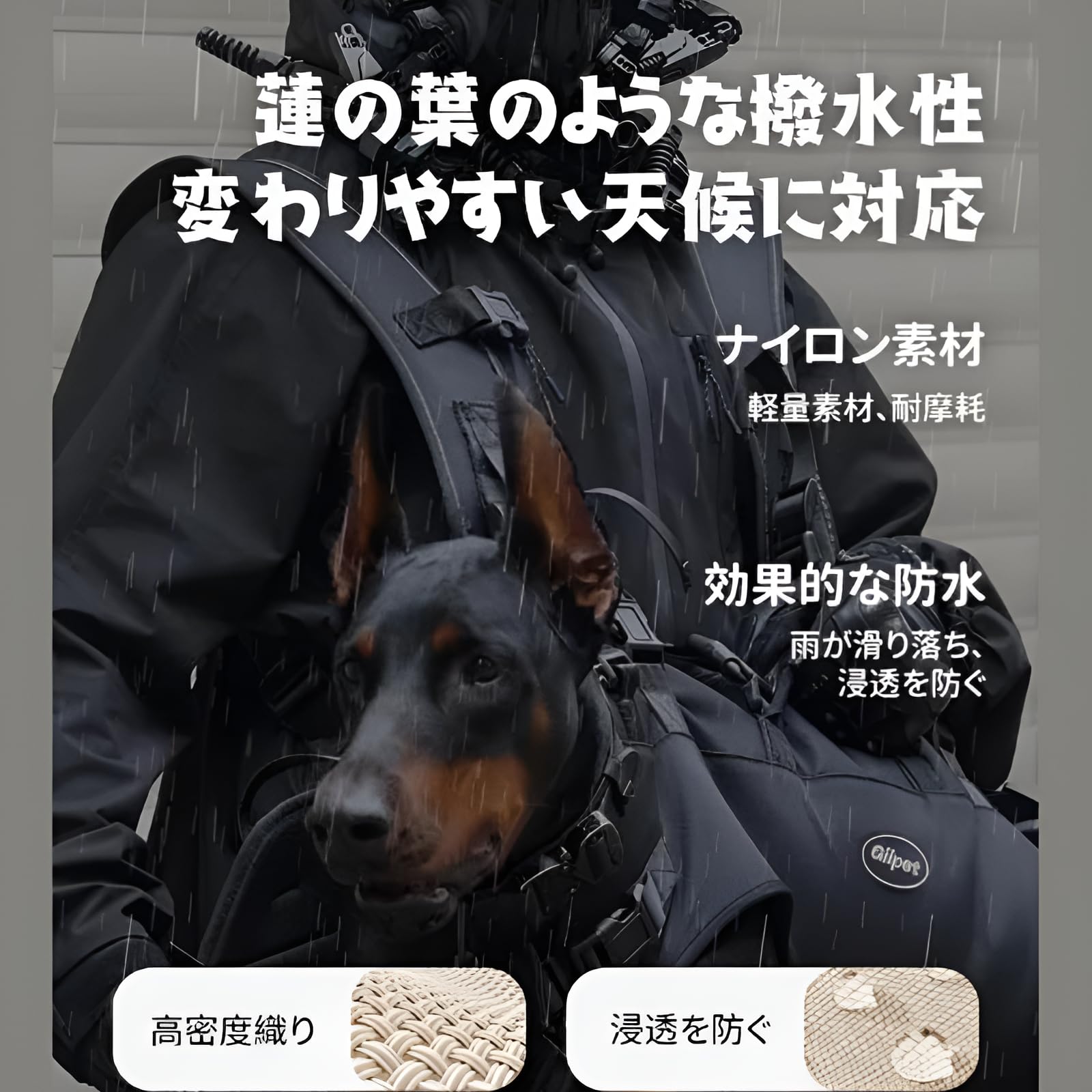 Amazon | GIIPET-犬用リフトハーネス 全身犬用バックパックハーネス 犬