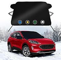 Vista 16 de Cubierta de parabrisas para hielo y nieve para Jeep Grand Cherokee 2011-2024, cubierta de nieve para parabrisas, protector de heladas, granizo