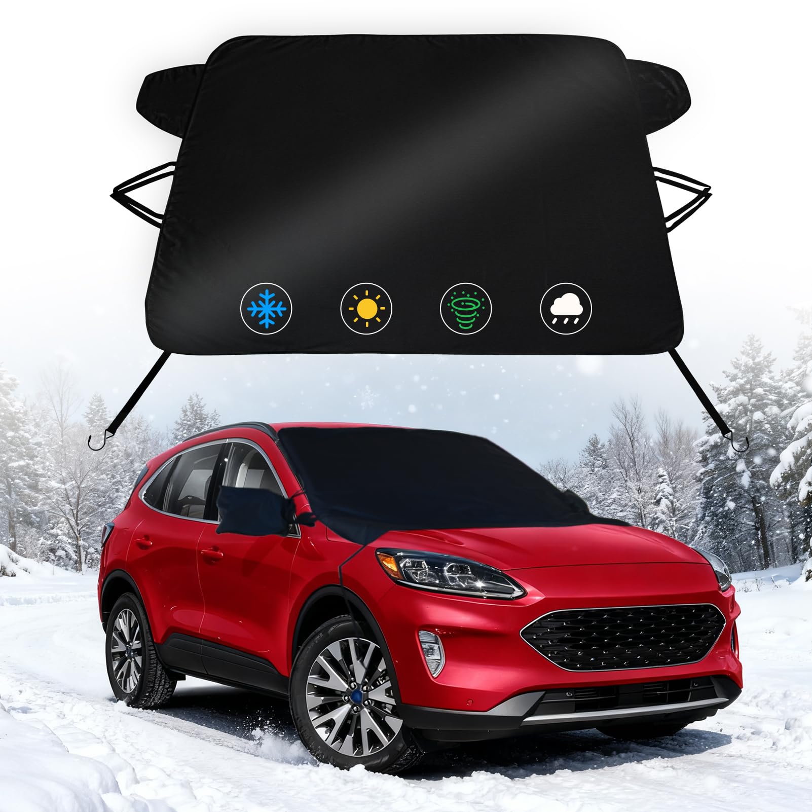 Windshield Snow Cover for Ice and Snow for Kia Telluride &amp; Escape 2020-2026