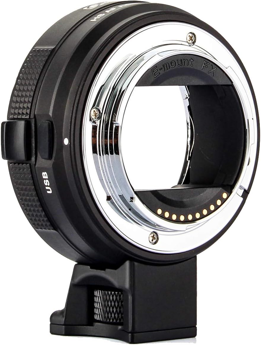 Commlite cm-EF-E HS Faster Auto Focus Lens Adapter Compatible with Canon EF/EF-S Lens to E-Mount Camera A9 A7RIII A7 A6000 A6300 A6500