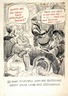 Be rude to people who ask questions about your load and destination (1939-1946) Poster Print by Anonymous (18 x 24)