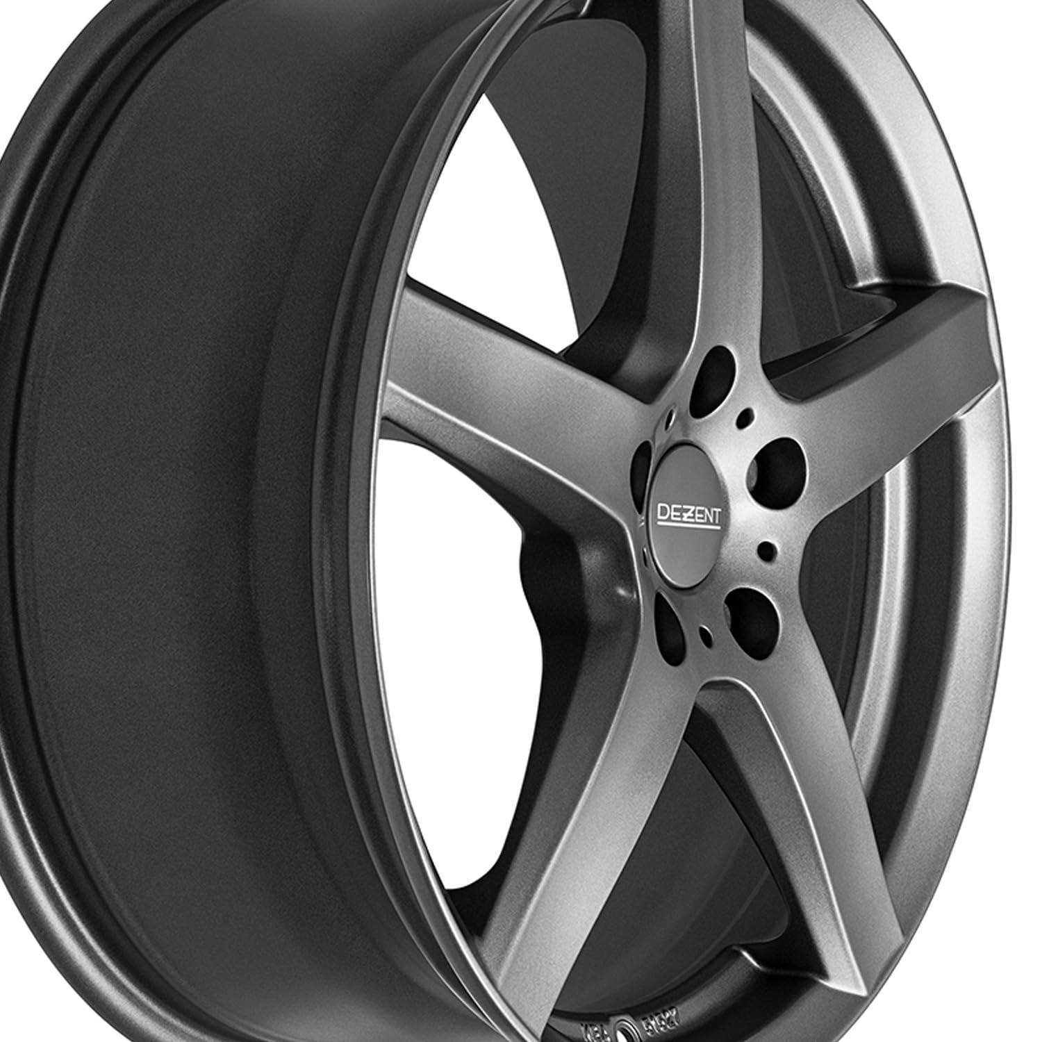 Dezent TY Graphite 5.5Jx15 ET40 5x100 - Llantas para Seat Ibiza (4 unidades)