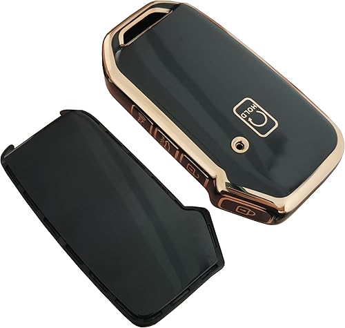 Miniatura 4 de QIXIUBIA Funda para llavero Kia con control remoto sin llave, con llavero apto para Kia Telluride 2023 2024
