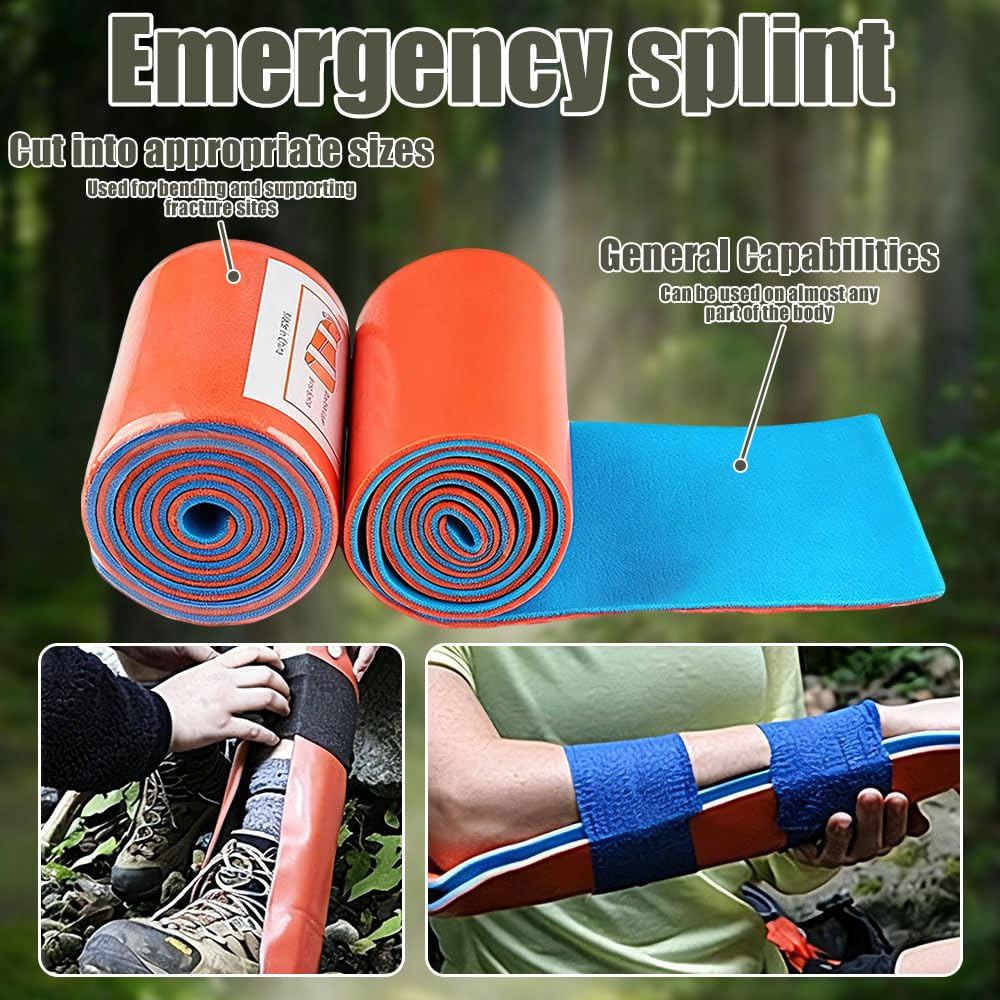 62PCS Botiquin de Primeros Auxilios, Kit De Primeros Auxilios