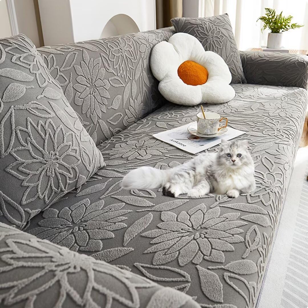 Amazon｜OSONA ソファーカバー 3人掛け 肘付き 北欧風 抱き枕カバー  