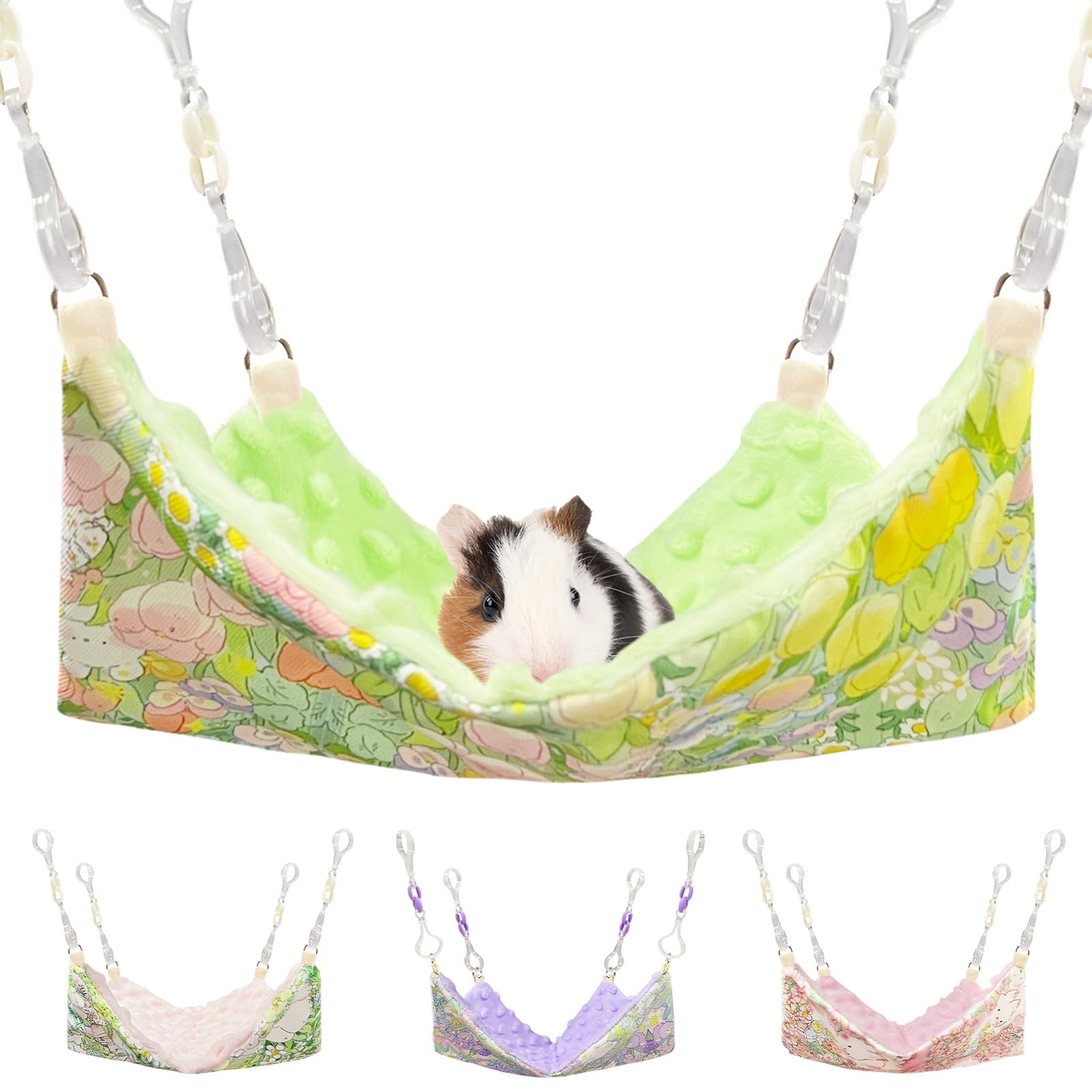 Hamster Hammock, Rat Toys And Accessories For Cage Dwarf Hamsters House Pet Beds