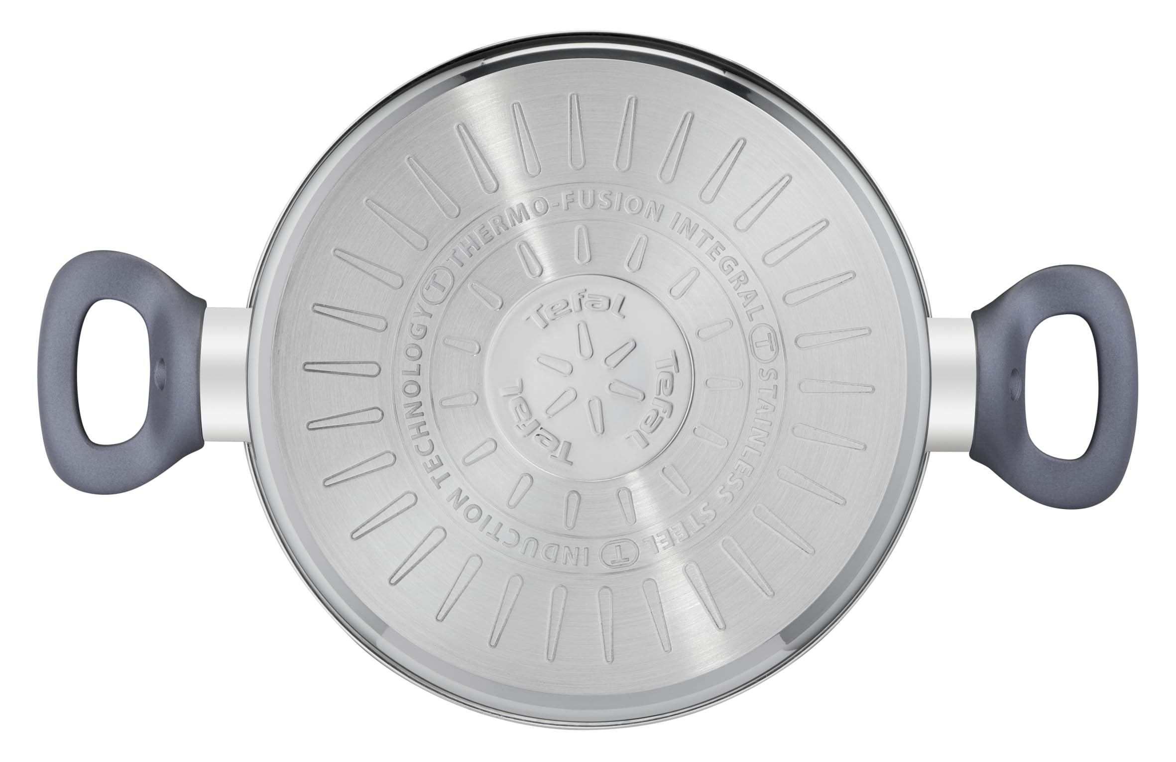 Tefal G7124614 Dailycook Faitout 24 cm + Couvercle Tous Feux dont Induction, Acier Inoxydable, Inox, 24 cm, 38, 4 x 25, 6 x 13, 3 cm