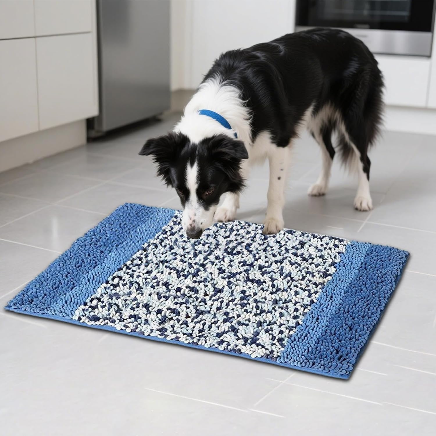 Dog Enrichment Pad - Interactive Sniffing Trainer for Puppies Encouraging Foraging Instincts and Mental Stimulation Supporting Focus, Calmness, and Play Suitable for Indoor Training, Feeding