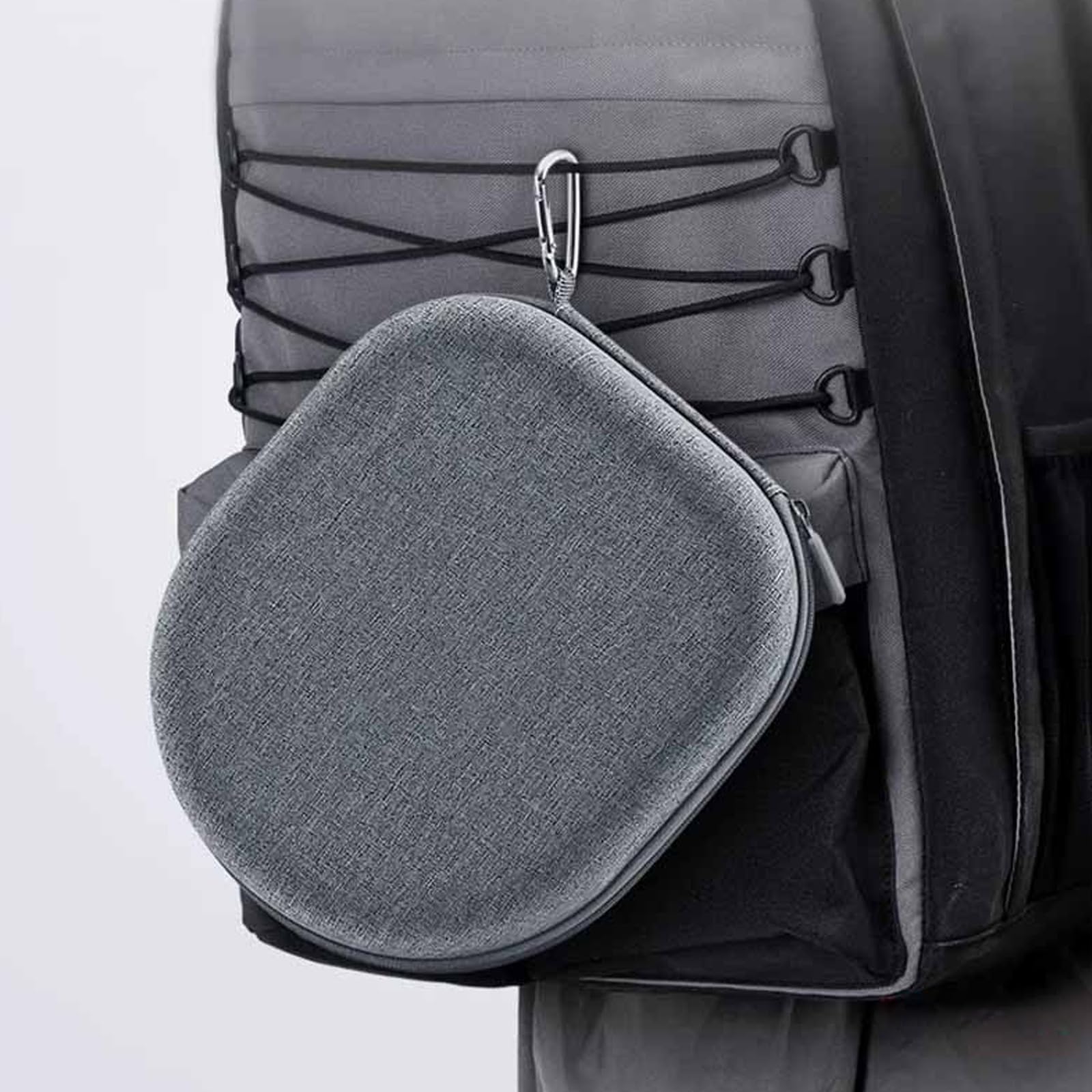 De Rangement pour écouteurs WH1000XM3 / 4/5 / 6, Conception Antichoc avec Poche pour câble séparée, de Rangement de Voyage Gris
