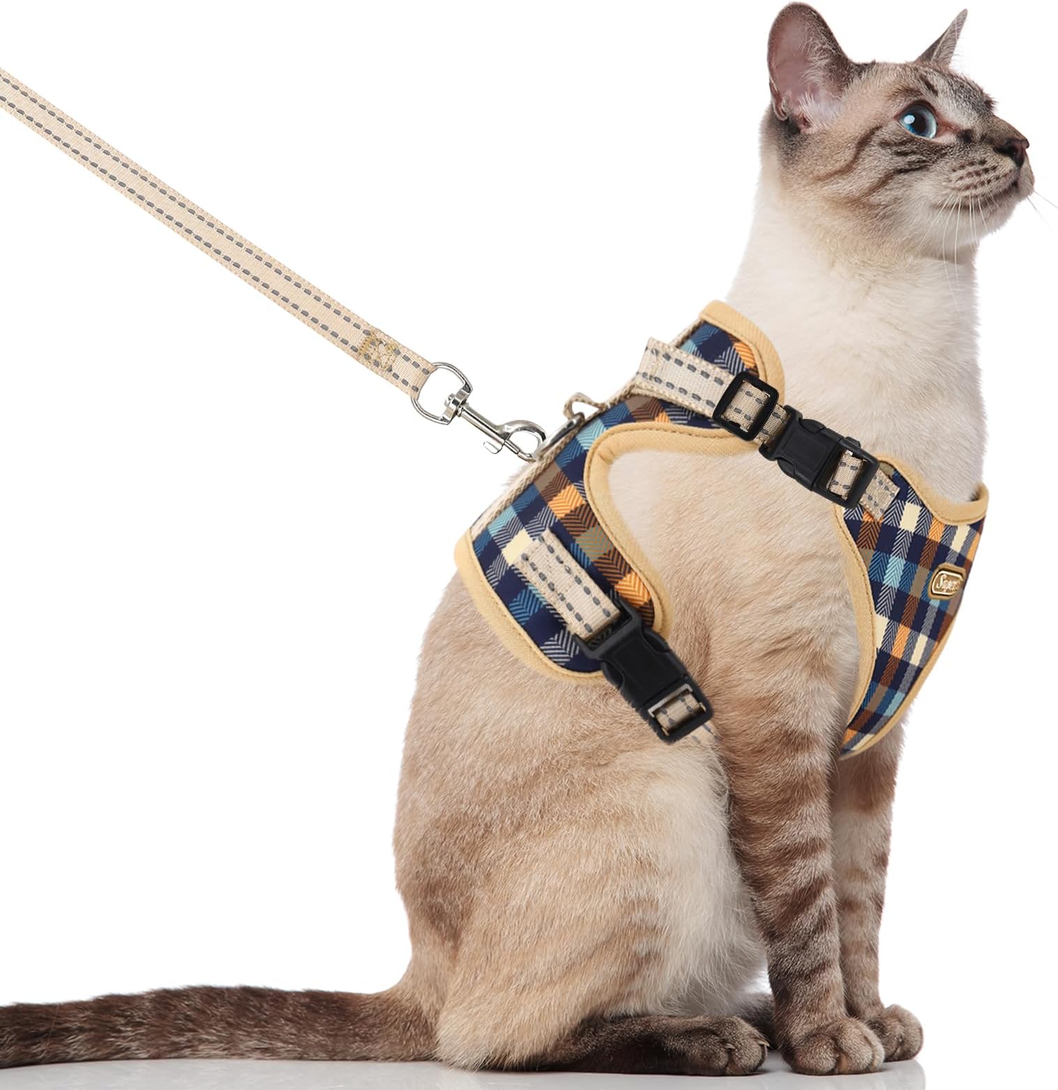 Pet Supplies Supet Cat Harness and Leash for Walking Escape Proof