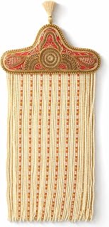 HandyHouse Traditional Groom Sehra Wedding Pearl Pink Beads Gold Zardosi Dulha Baraat Punjabi Men | [DESIGN - 111] Price In India