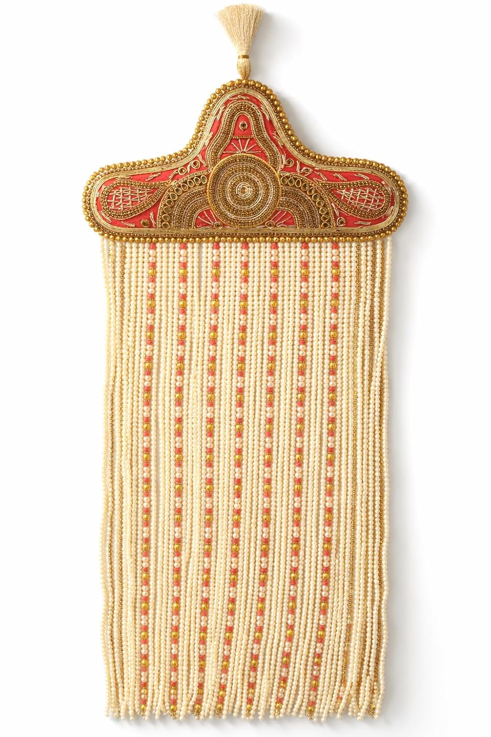 HandyHouse Traditional Groom Sehra Wedding Pearl Pink Beads Gold Zardosi Dulha Baraat Punjabi Men | [DESIGN - 111] - Review, Price and Buying Guide