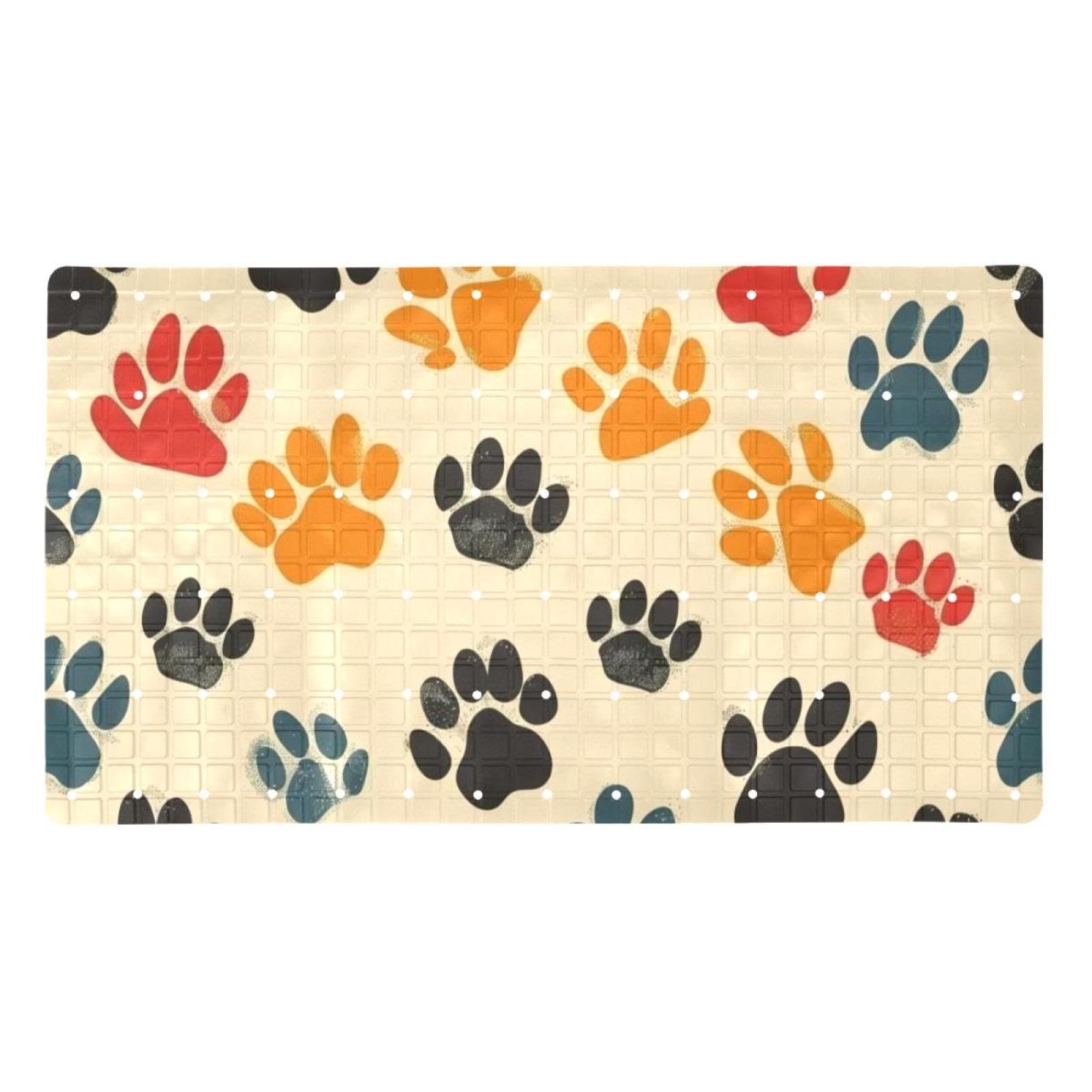 Tapis de bain antidérapant pour baignoire familiale et douche sécurisée des femmes