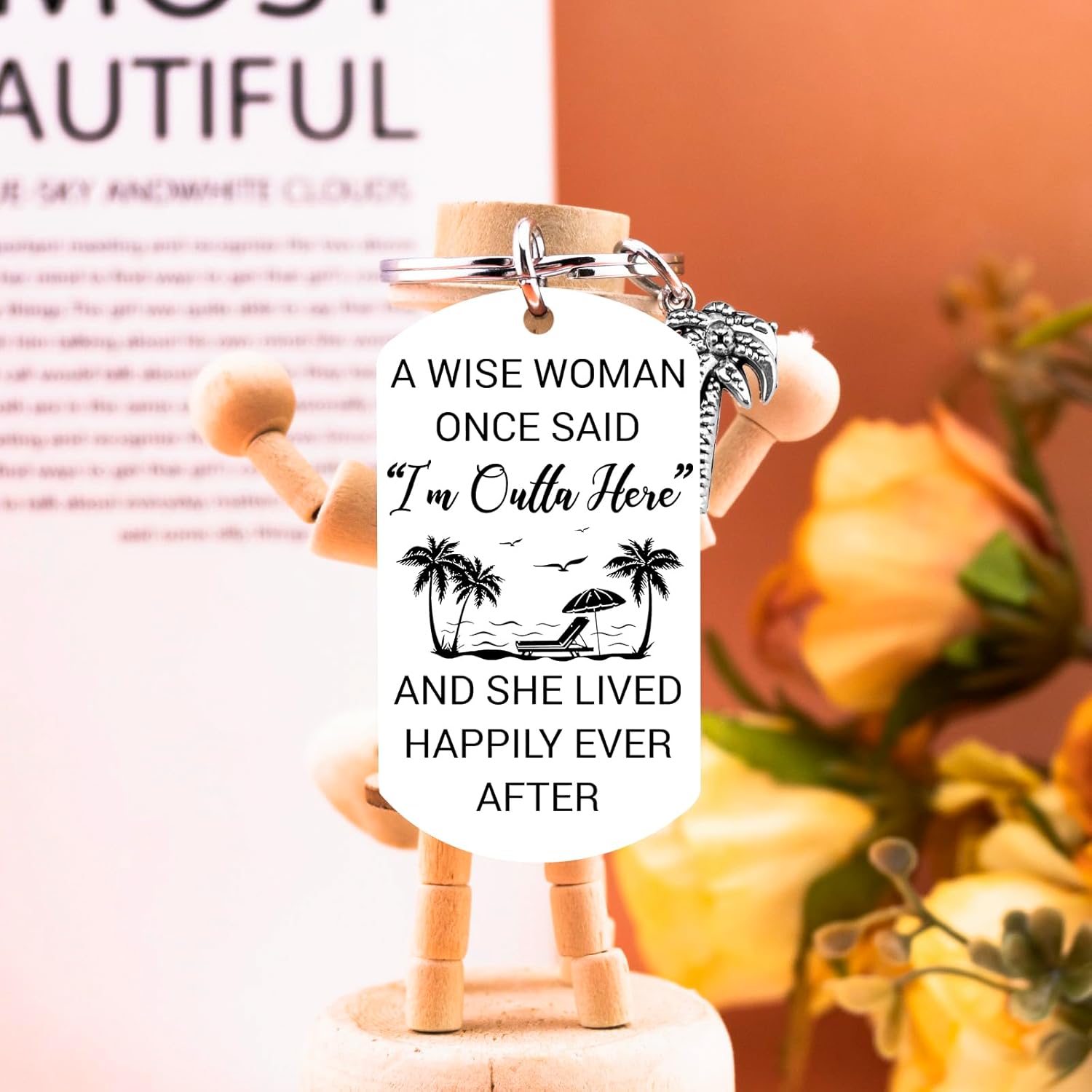 2026 Retirement Keychain Cool Retirement Gift for Woman 2026 Nurses Farewell Goodbye Gift for Coworkers Boss Retired Gifts for Women Teacher Nurses Friends - Image 7