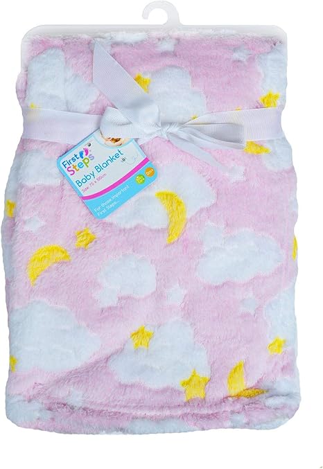 baby girl fleece blanket