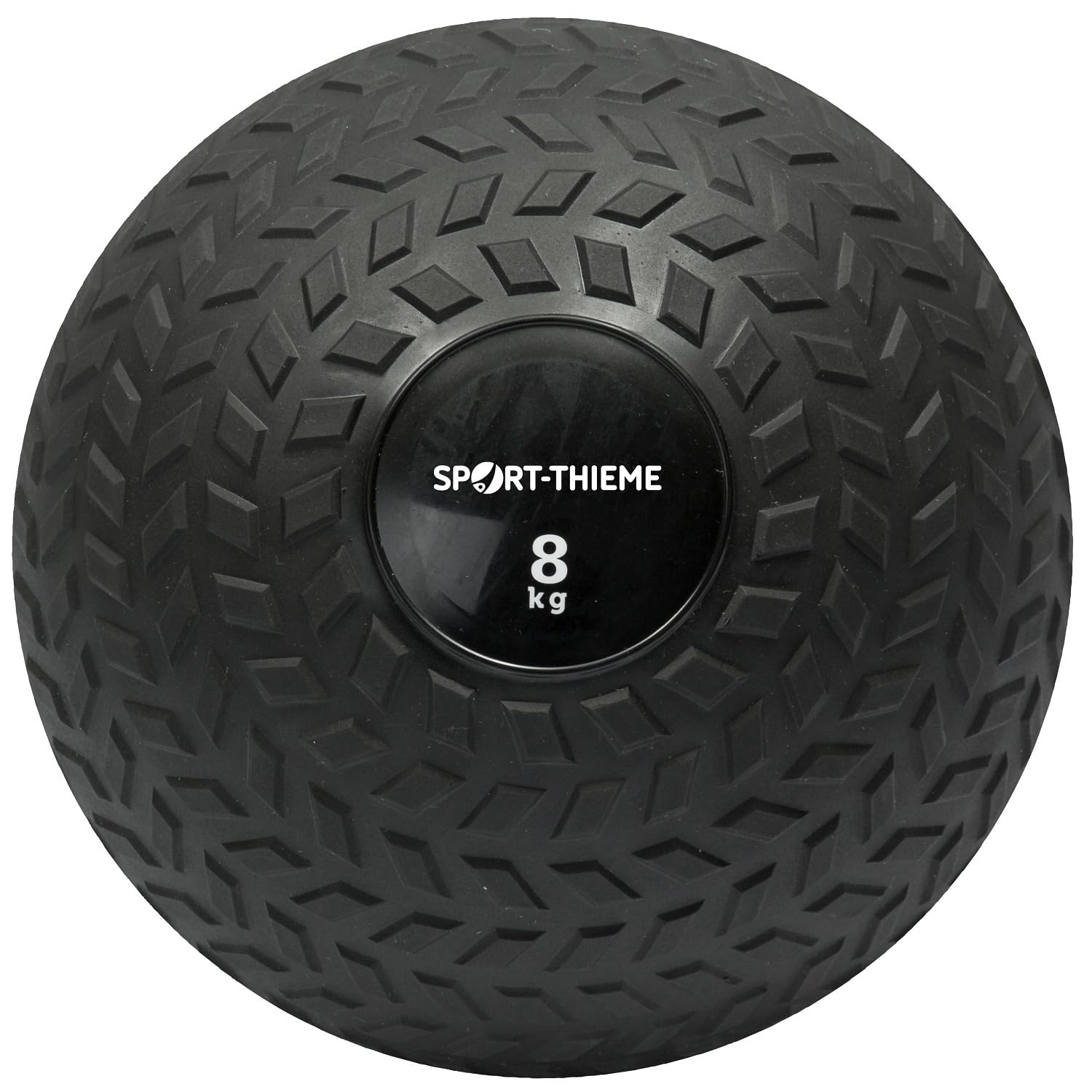 Sport-Thieme Slam-Ball | Gewichtsball, Smash- Battleball mit Stahl-Sand Füllung u. strukturierter Gummi-Oberfläche | In 6 Varianten: 3-20 kg | Ø 23-28 cm