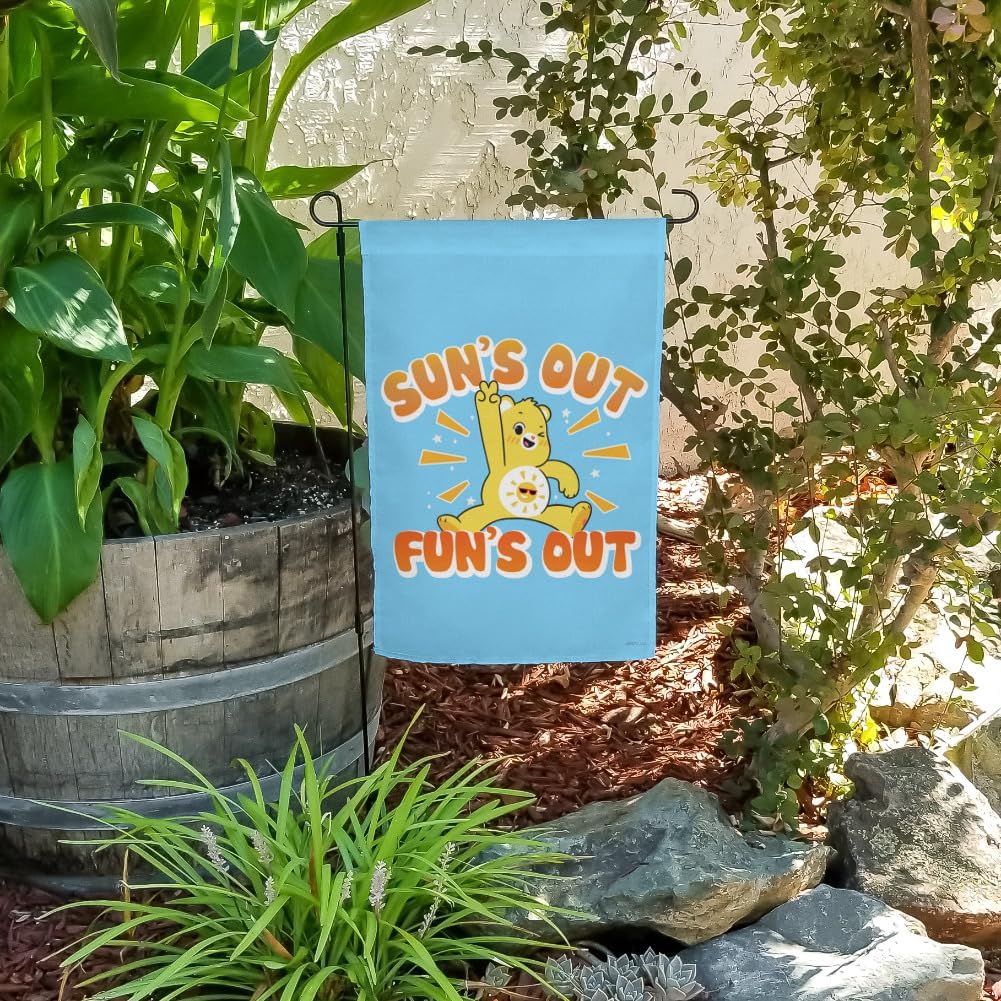 Care Bears: Unlock the Magic Sun's Out Fun's Out Garden Yard Flag