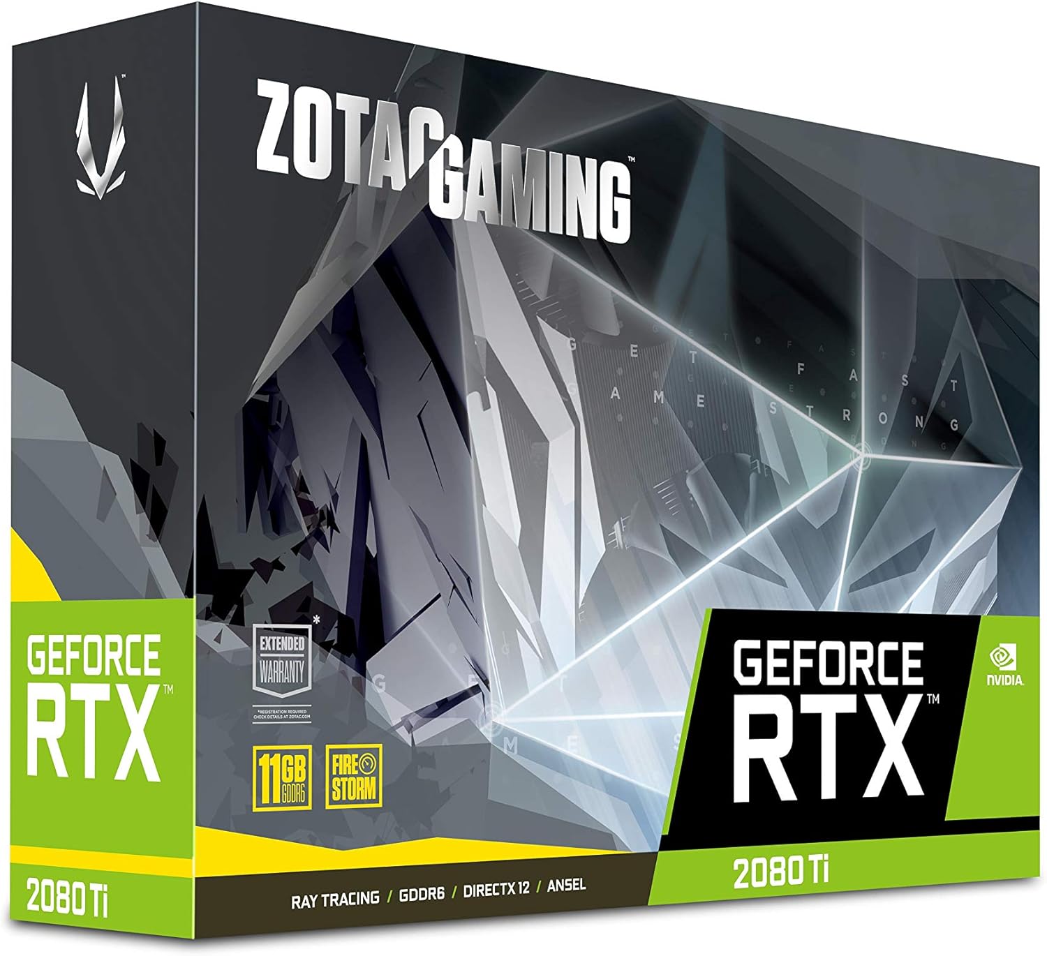 ZOTAC Gaming GeForce RTX 2080 Ti Blower product box