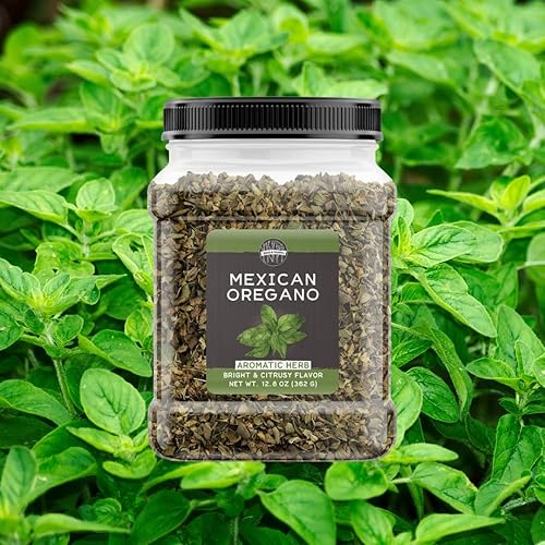 Miniatura 3 de BIRCH & MEADOW Orégano mexicano, 12.8 oz, sabor cítrico brillante, topo y carnitas, seco