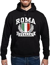 CafePress Roma Italia Hoodie (Dark) Men's Light Regular Fit Hooded Sweatshirt