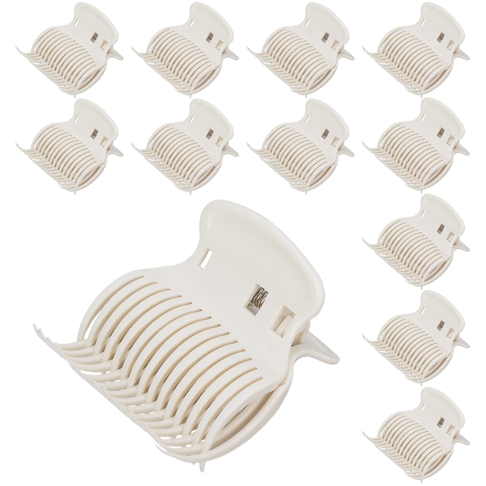 Agatige 12 PCS Hot Roller Clips, Hair Curler Claw Clips