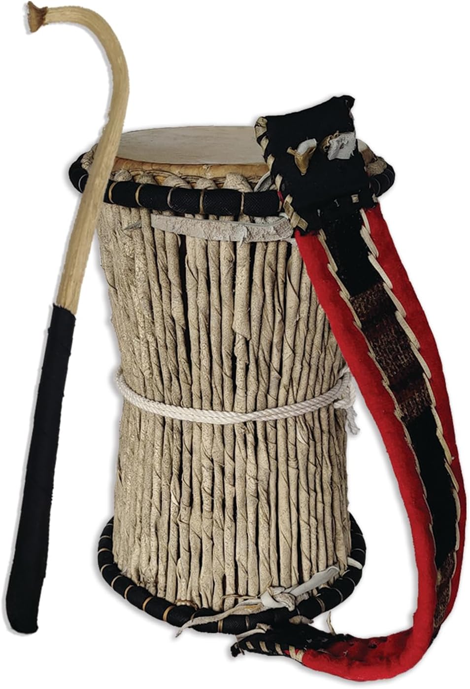 Traditional African Talking Drum (Traditional Nigerian Percussion Instrument) | 11" | Gángan | Kalangu |