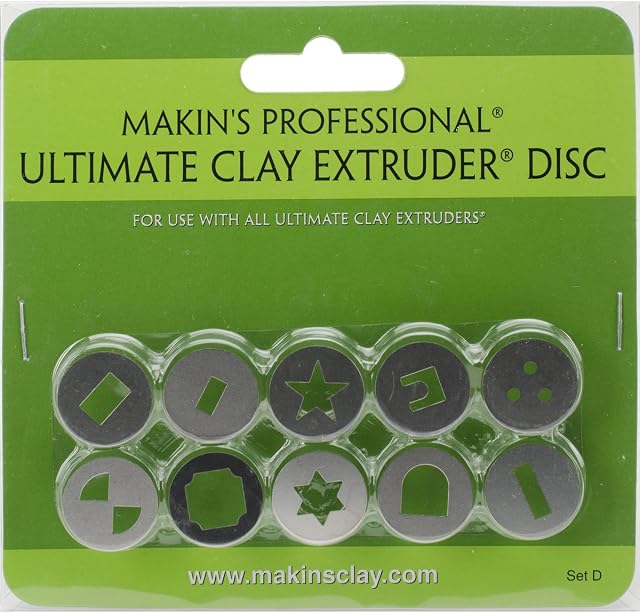Makin's USA Makin's Professional Ultimate Clay Extruder Discs 10 kg Set D