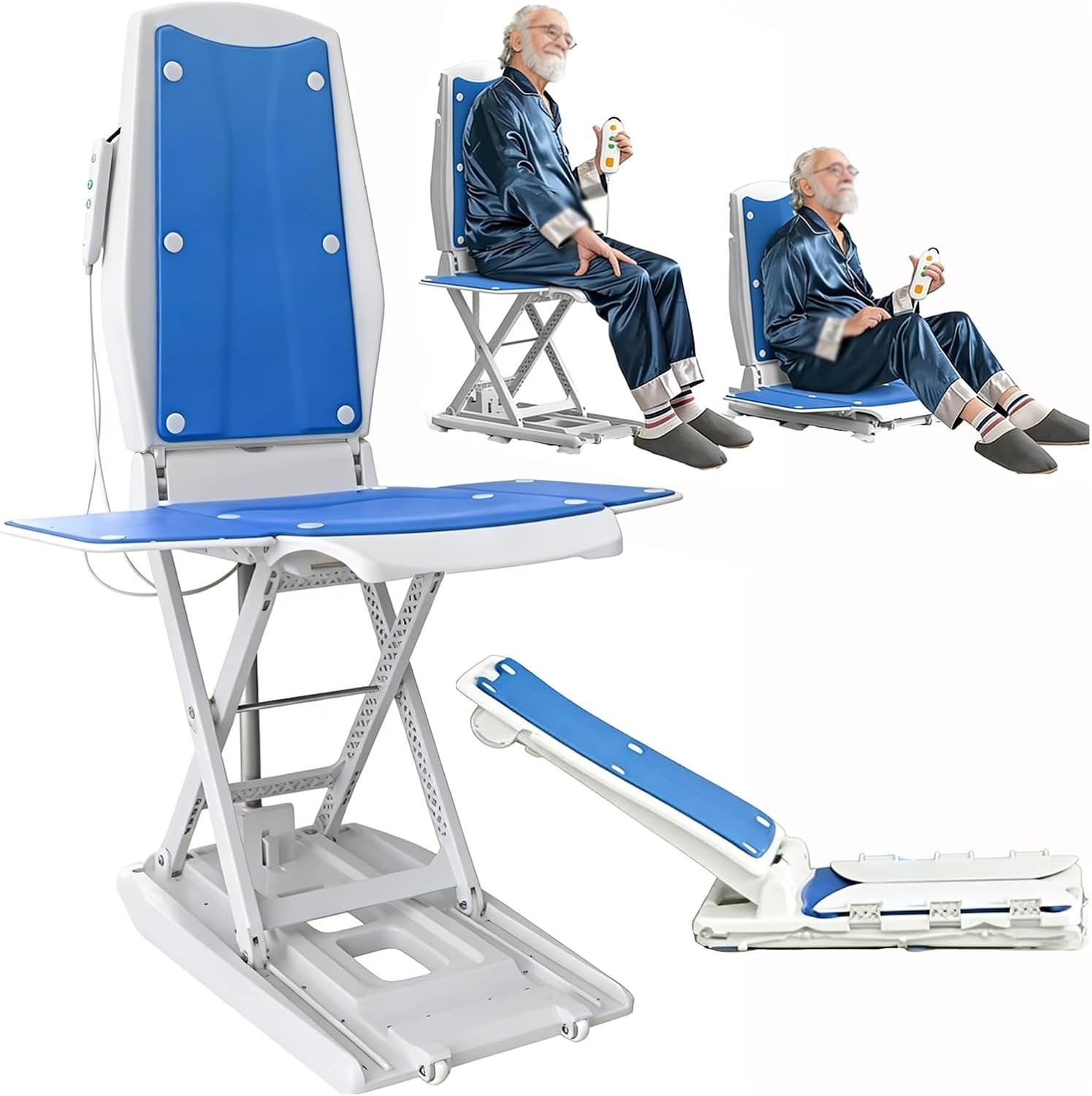 Chair Lift Assisting Devices For Seniors,Foldable Electric Lift Chair,Portable Floor Lift For Users,Safe Support