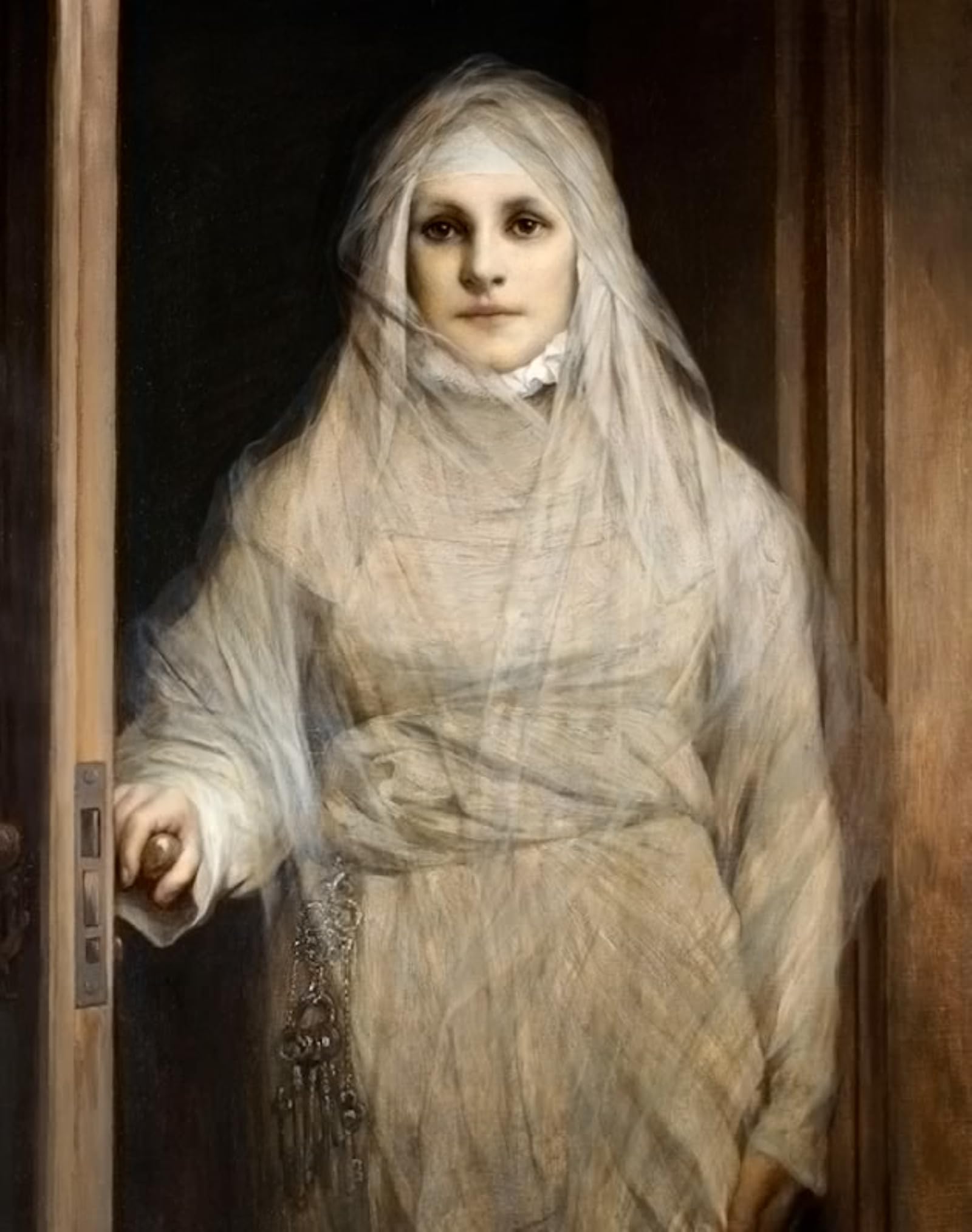 POSTERIIk Famous Print Pop Art Wall Art Graffiti the White Woman by Gabriel Cornelius Ritter Von Max Art Prints for Home Decor 60x90cm