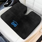Everlasting Comfort Car Seat Cushion for Driving - Wedge Car Cushion for Office, Travel, Gaming Chair Memory Foam Driver Booster for Short People, Non-Slip, Washable Cover, Back & Sciatica Relief