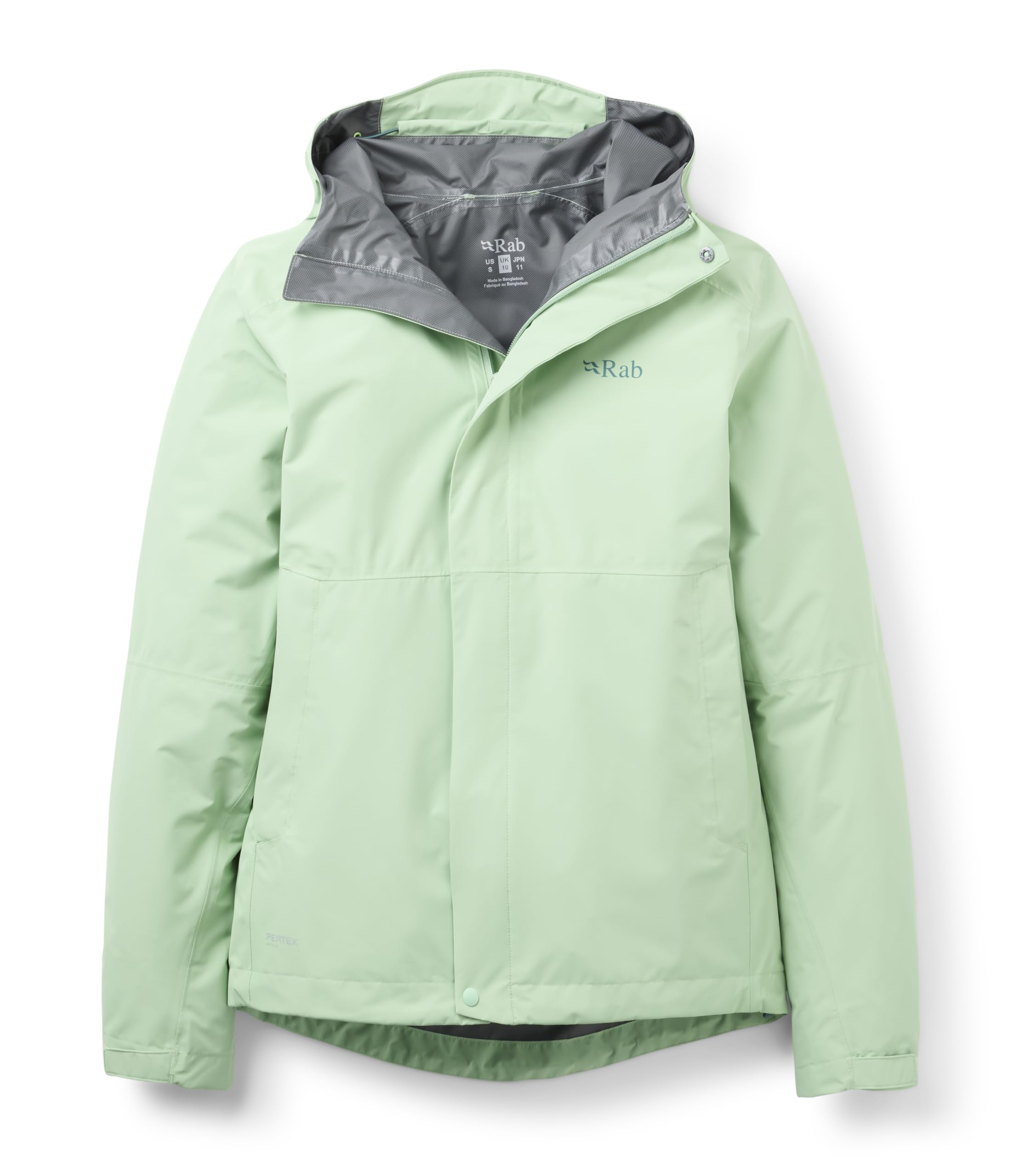 Rab Women's Downpour Waterproof Jacket - Fig Green - 10