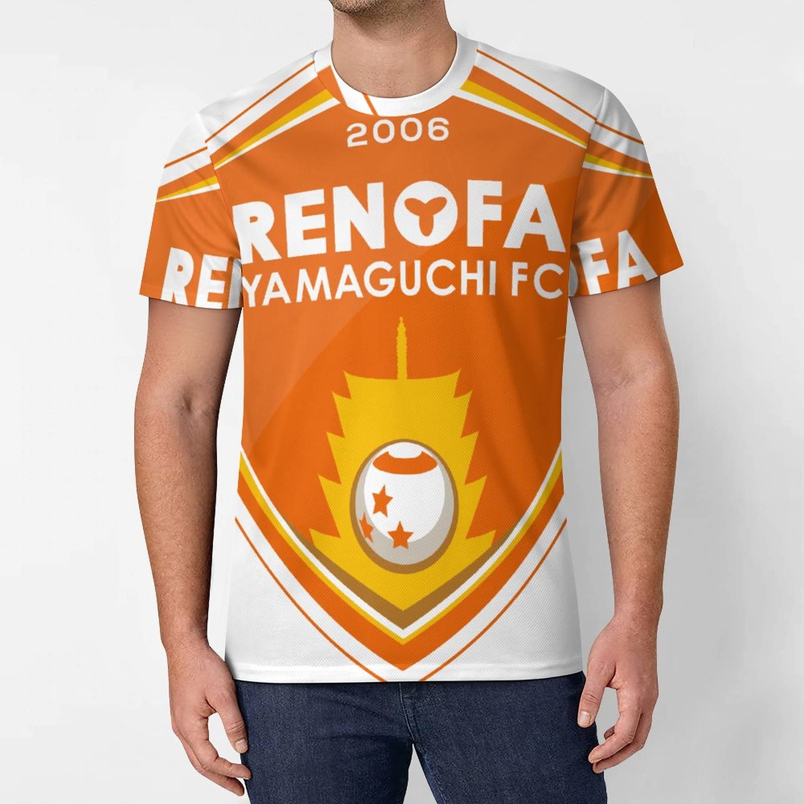 レノファ山口 FC サッカーシャツ 長袖 オレンジ Oサイズ パンツ レノファ山口 FC サッカーシャツ 長袖 オレンジ Oサイズ パンツ