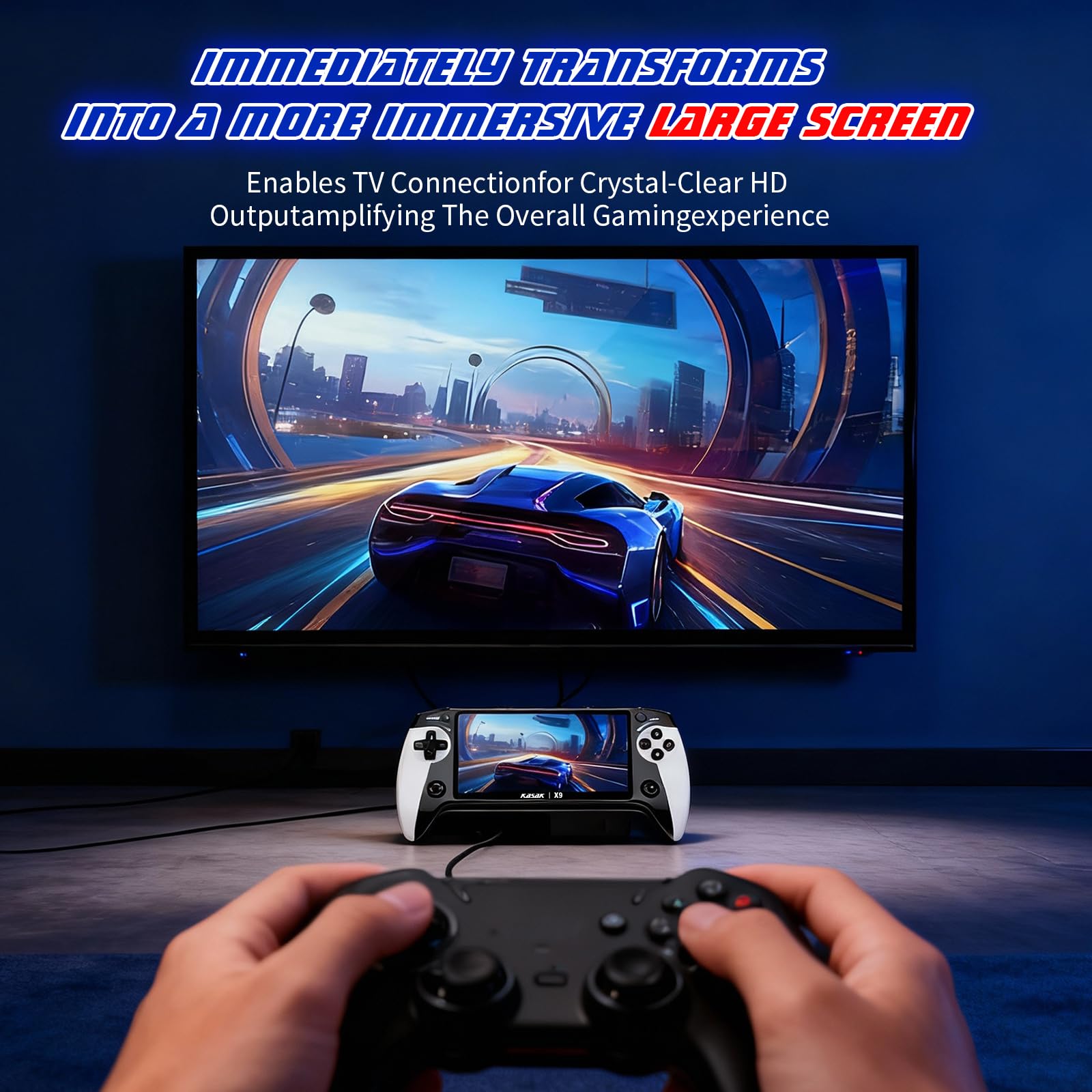 Retro Console di Gioco Palmare del Ragazzo Portatile Tenuto In Mano Videogiochi X9 Precaricati Wireless Juegos para Niños Stick TV Pixel Gaming per Bambini Sf3000 Plug 'n' Play Drive Systems De Juegos