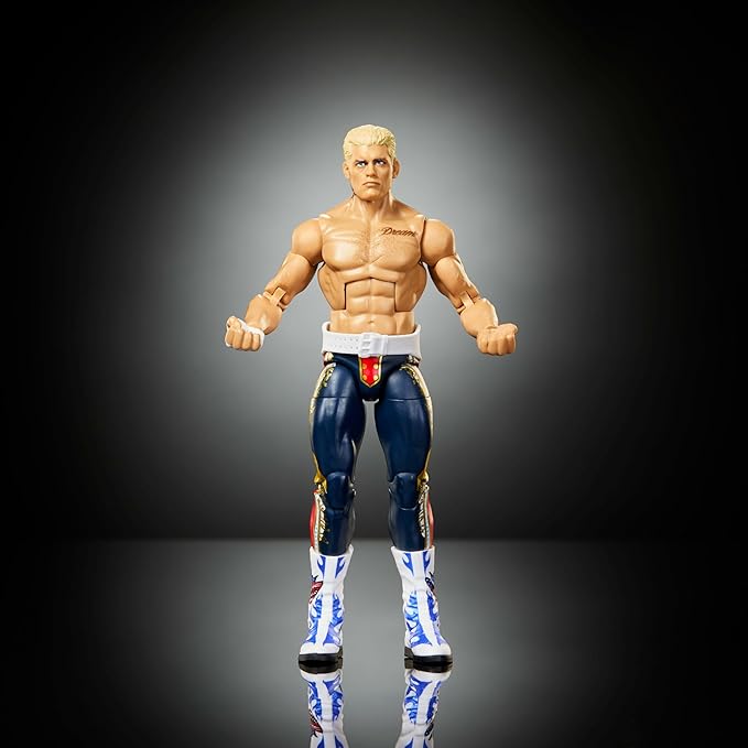 Figura de acción WWE Elite Cody Rhodes 6 pulgadas miniatura 4