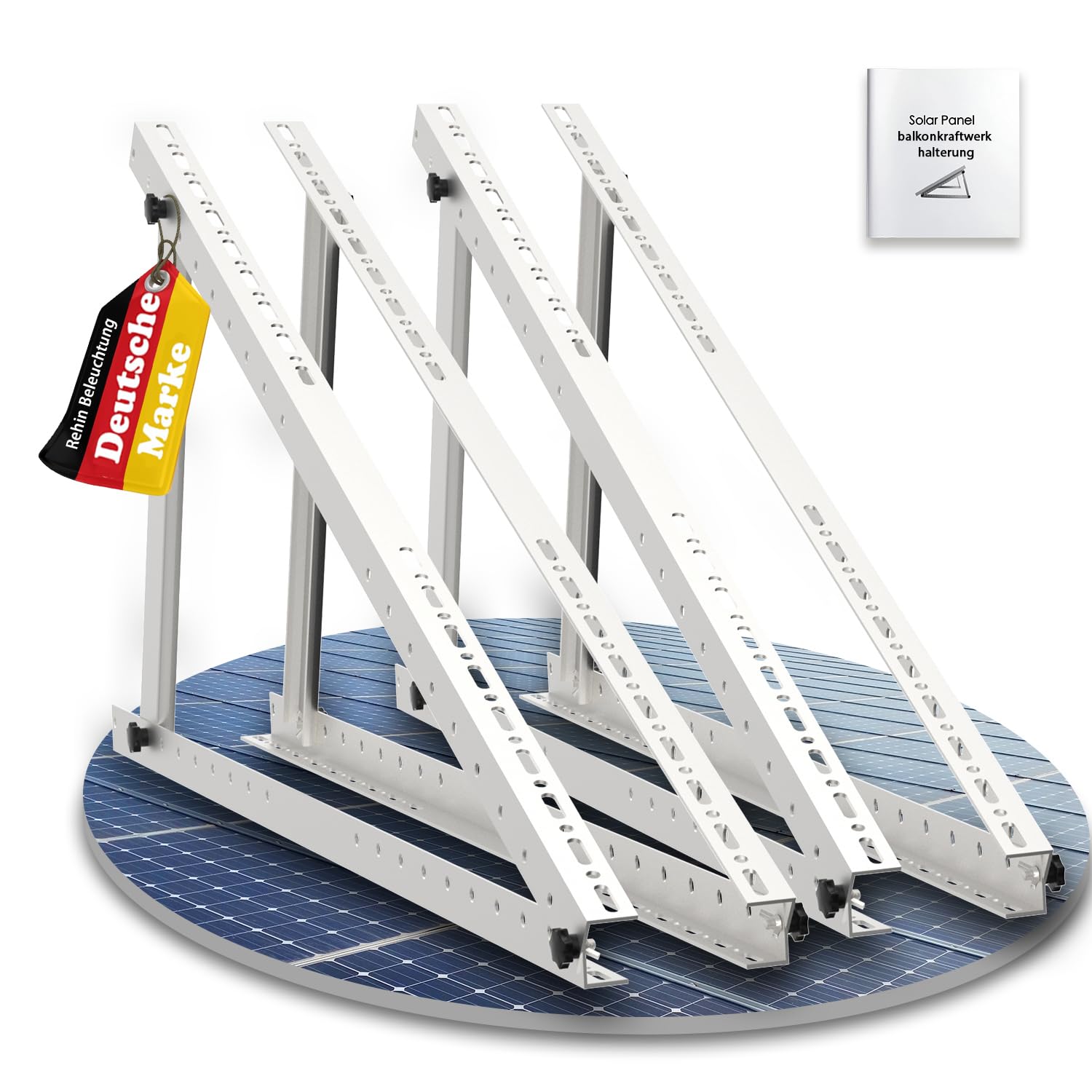 Solarmodul Halterung (Rhein Beleuchtung)
